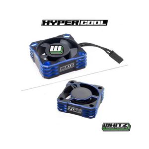 Whitz- Hypercool Aluminium Fan - 30mm - Cool Blue