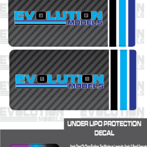 Evolution Models 1/10th Chassis Sensor Stickers - 2pcs