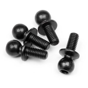 HB RACING Ball stud 4.8x4x6mm (4pcs)