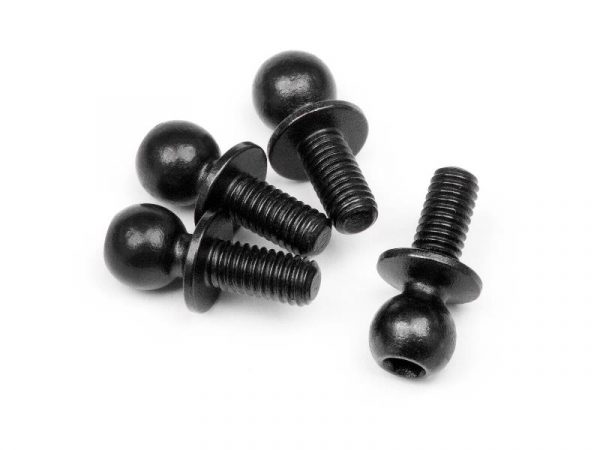 HB RACING Ball stud 4.8x4x6mm (4pcs)