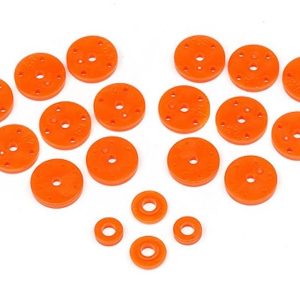 HB RACING Shock Piston Set (4X1.2mm/1.3mm/1.4mm/Blank)