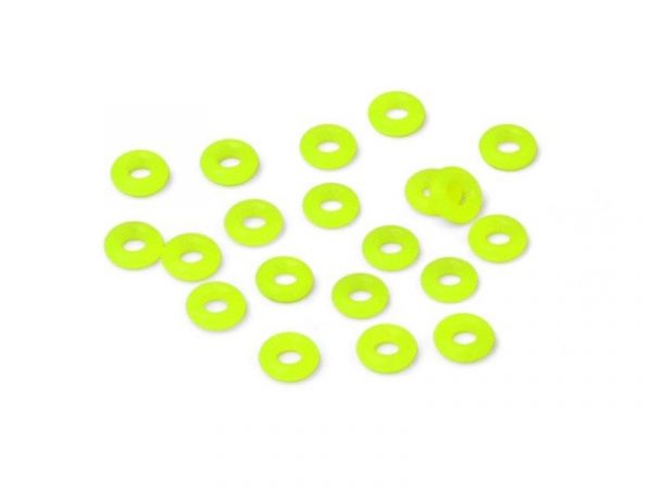 HB RACING Silicone O-Ring P-3 (#30/Yellow/20pcs)