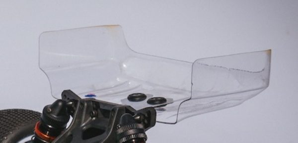 HB RACING D2 EVO Rear Wing 1:10 Buggy for Carpet-Astro (Jconcepts)