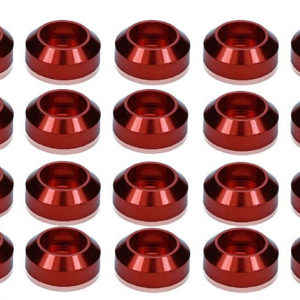 3X9mm Round Washer (Orange) (20)