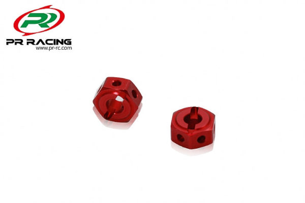 Aluminium Wheel Hex 12mm x 6mm (2)