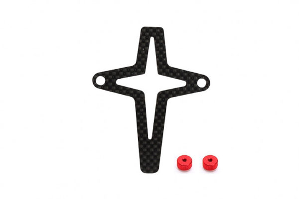 Carbon Fiber Battery Retaining Plate ( Short Battery size ) (1)