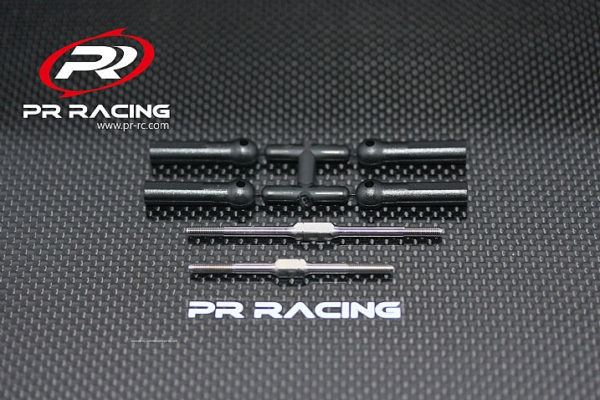 Ti Turnbuckle Rods 55mm + 70mm with Plastic Rod Ends