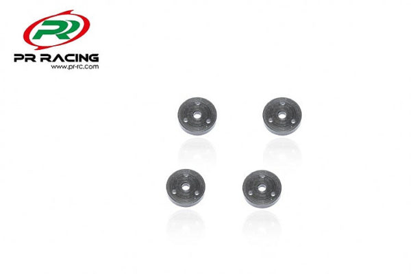 12.8mm Machined Shock Pistons  1.4mm x 3 Hole (4)