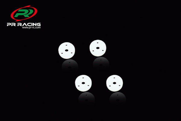 12.8mm Machined Shock Pistons - 1.4mm x 4 Hole (4)