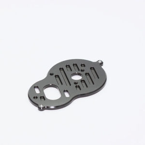 CNC Option Motor Plate 3mm (Black) (1)
