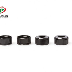 Lower Shock Seal Cap+0.5mm- Black (4)