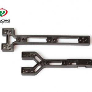 PR SB401-R chassis reinforcement rib front + back (1pr)