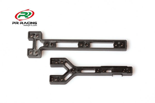 PR SB401-R chassis reinforcement rib front + back (1pr)