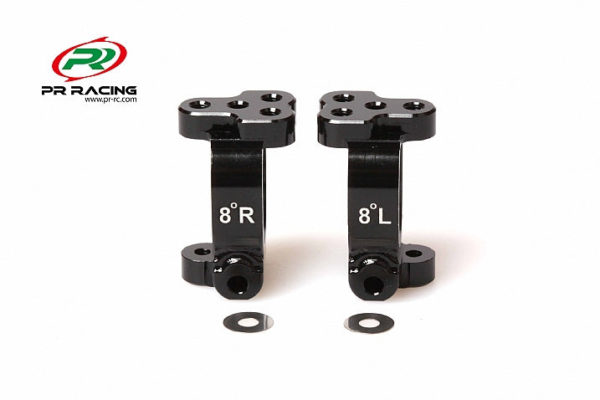 Aluminum 8 Degree SB401 Front Spindle Carrier R-L CNC (1pr)