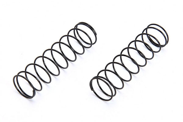 1/10 Front Shock Spring-Green/Black 0.090kg/mm For Type R (2)