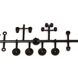 Shock Piston, Pivot Ball and Shock Mounting Hardware (2)