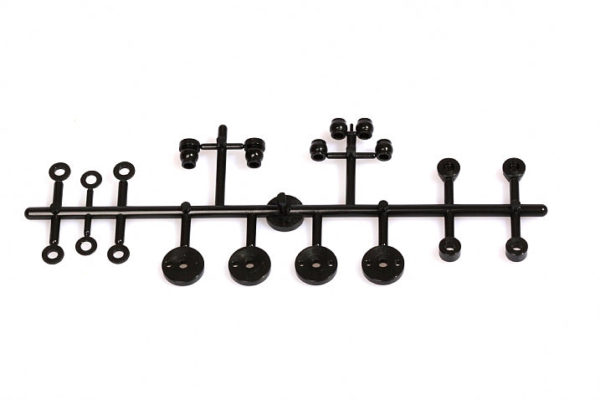 Shock Piston, Pivot Ball and Shock Mounting Hardware (2)