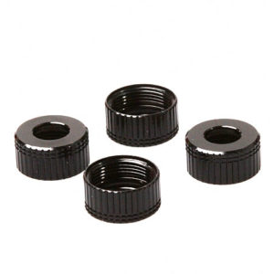 Lower Shock Seal Cap+0.5mm- Black V4  (4)