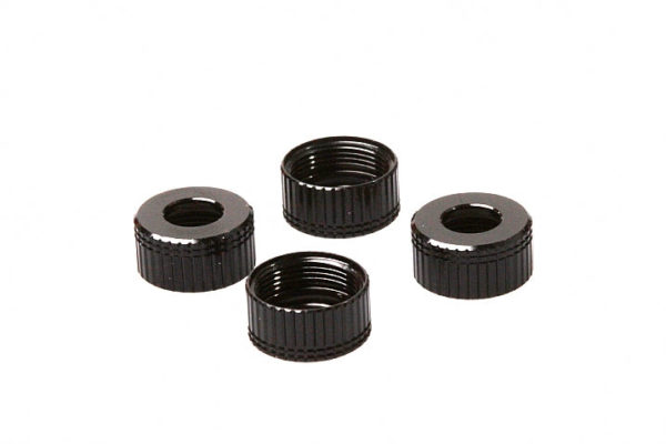 Lower Shock Seal Cap+0.5mm- Black V4  (4)