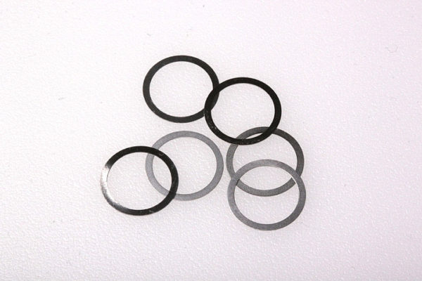 Shim 10 x12.5 x0.1mm (6)