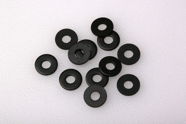 Shim 3x8x0.8mm BLACK (12)