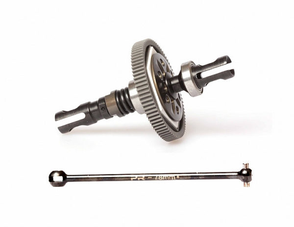 PR SB401-R Slipper Clutch Set +CVD Center Driveshaft 78mm (1)