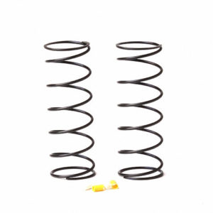1/10 Rear Shock Spring-White/Yellow 0.065kg/mm For Type R (2)