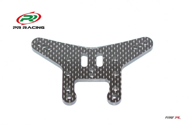 PR S1 V3R (FM) 4mm Carbon Fiber Rear Shock Tower For TYPE R (1)