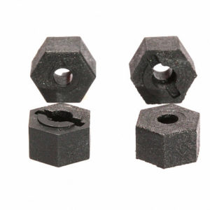 Wheel Hex 12mm x 8mm Plastic (2)