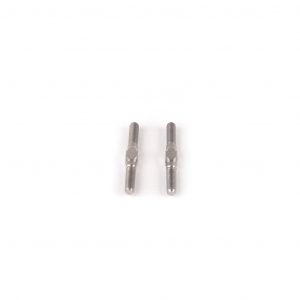 Titanium Turnbuckle - 30mm - Silver - pr