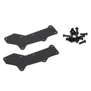HB RACING D8 Woven Graphite Arm Covers (Front/D8 Evo)