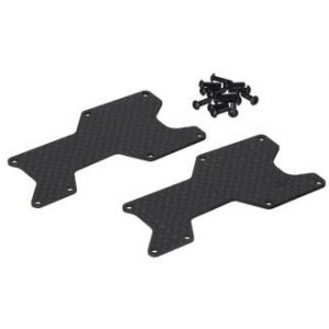 HB RACING D8 Woven Graphite Arm Covers (Rear/D8 Evo)