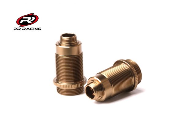 PR Racing 12.8x31.5mm Smooth Coated V4 Buggy Front Shock Body (2)