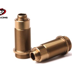 PR Racing 12.8x39.5mm Smooth Coated V4 Buggy Rear Shock Body (2)