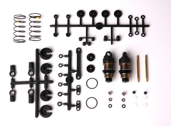 PR Racing 12.8x31.5mm Front Shock Set (low friction coating) for S1V4R & SB401 series - Image 2