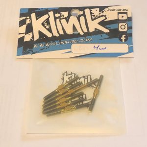 Klinik RC PR SB401 Type R 2022 Gold Titanium Turnbuckle Kit 7pcs