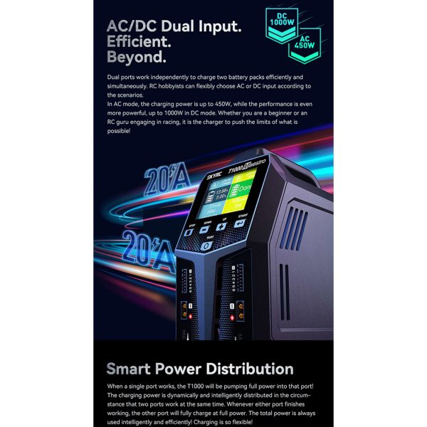 SKY RC T1000 Maestro AC/DC Charger - Image 6