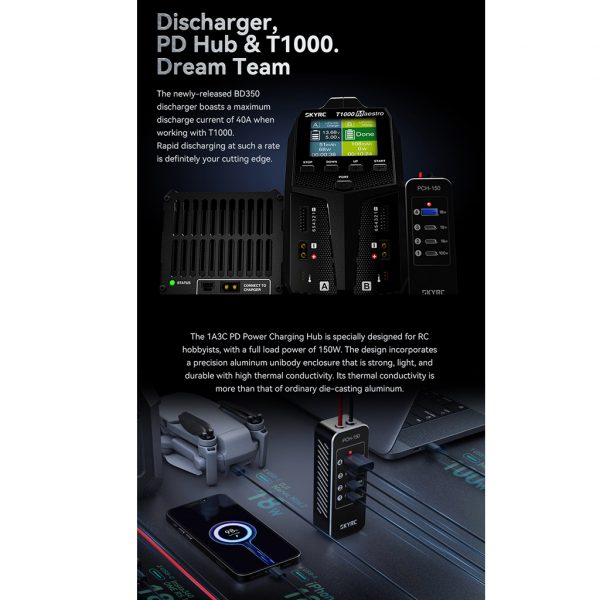 SKY RC T1000 Maestro AC/DC Charger - Image 4