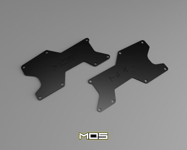 Plastic Inserts For HB Racing D8 Evo - Rear L/R