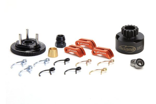 4668-15 Clutch Bell & Complete Clutch Set (15T)