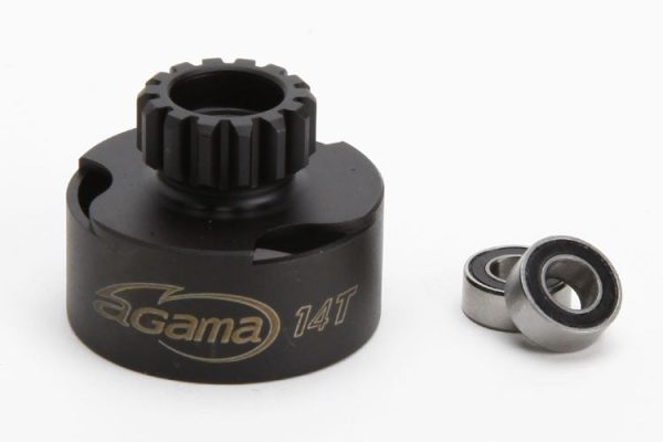 8014 Clutch bell 14T  w/bearings