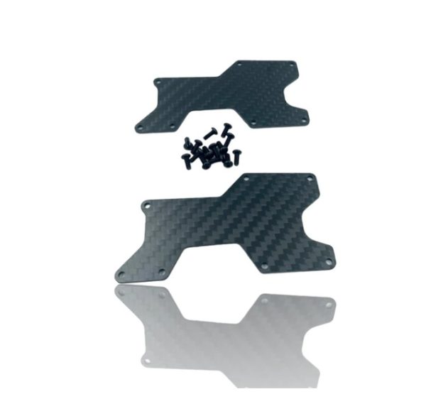 HB D8 World Spec Carbon Rear Arm Insert - 2 pcs
