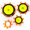 RC-Project Tyre Gluing Rubber Bands Orange 4pcs - Image 2