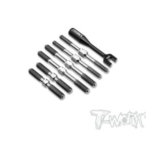 T-Works Titanium Turnbuckle Set (HB D8 WS )