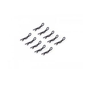 Small Body Clip 1/10th - Black 10pcs