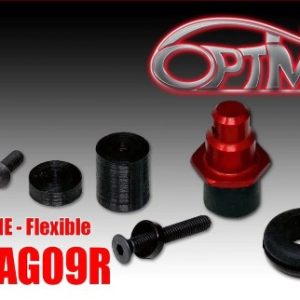 6MIK Optima RED Front Flexible Body Post - Agama N1 (Fits - Front/Rear)