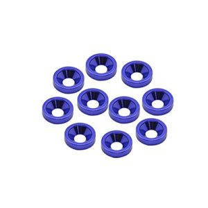Alloy M3 Csk Washers - Blue 10pk