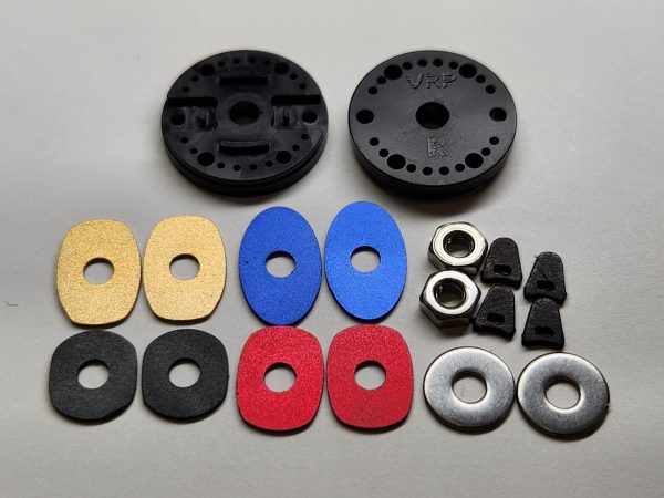 VRP 1/8th ‘XV4’ 20 Hole Pistons (HB Racing) 4pcs