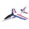 FMS 600mm Free Flight Alpha Glider Kit - Red/Blue