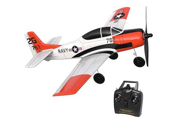 Volantex T-28 Trojan 4ch 400MM Brushed W/Gyro EPP RTF - Image 2
